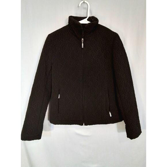 Gallery Petite quilter black jacket for winter - Picture 3 of 9